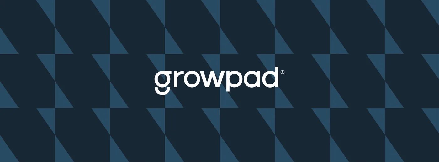 GrowPad interface shown across multiple devices